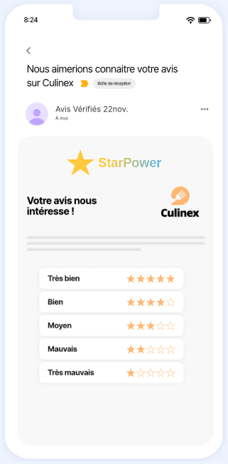 Étapes de collecte